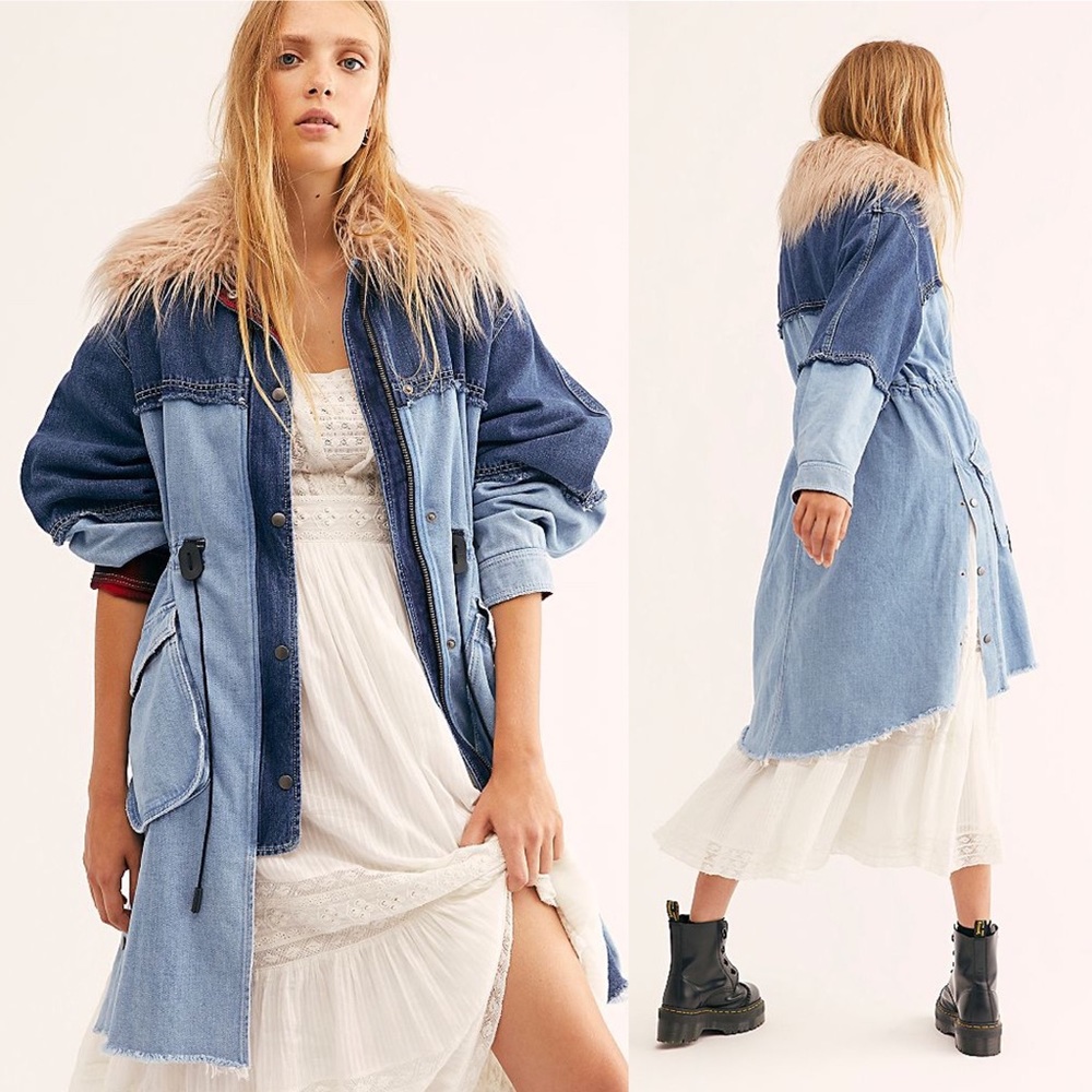 NWT Free People Days To Come Parka Coat